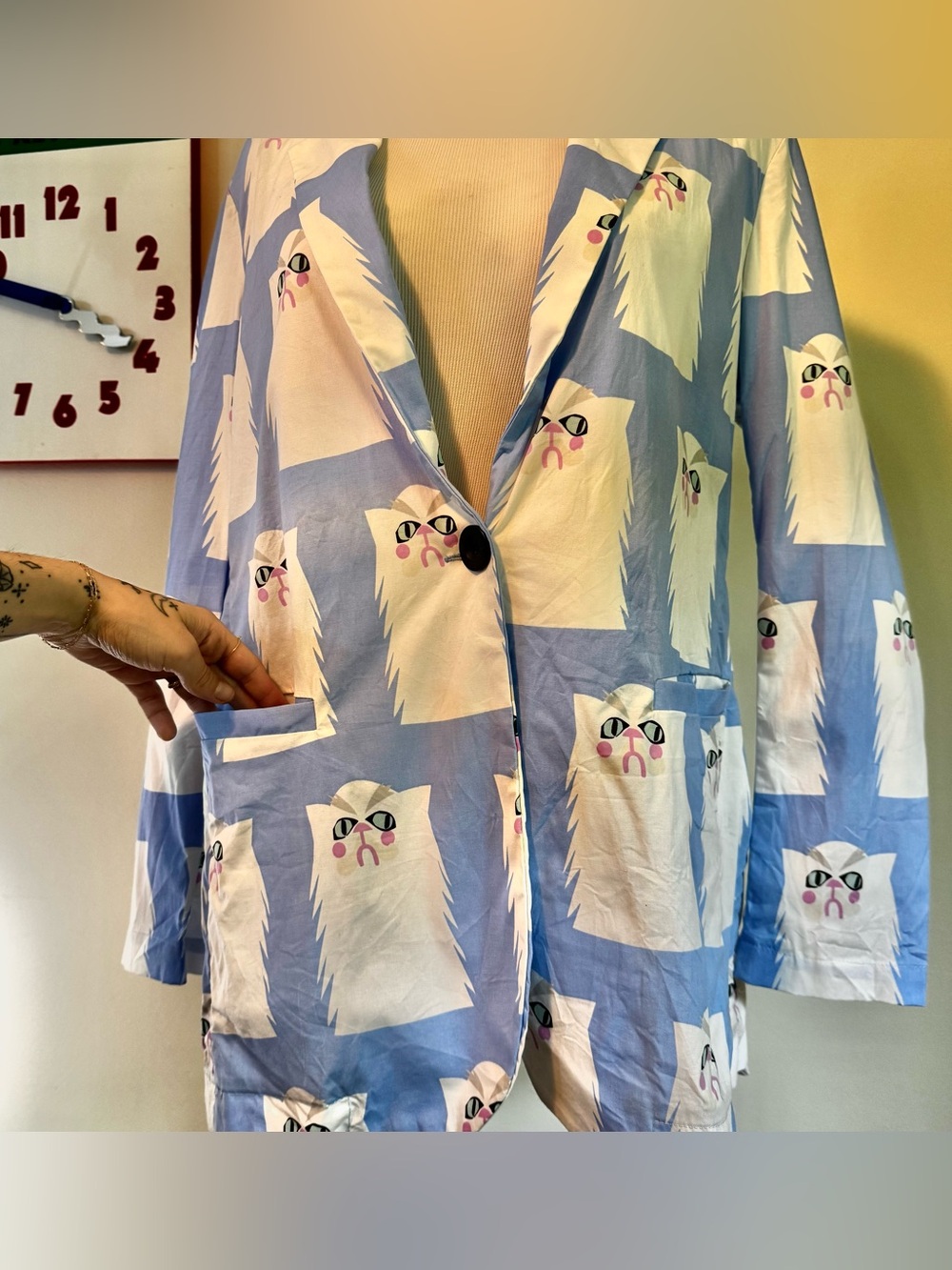 Grumpy Cat NOOWORKS Blazer
